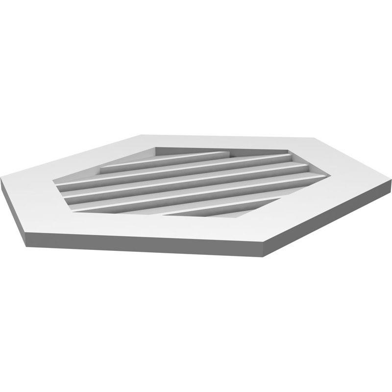 Pente verticale verticale en uréthane 6 pi, H 24 po x l 26 po x P 1 po