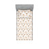 Almond Pastel Brown White Geometric