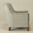 29.5'' W Top-Grain Genuine Leather Upholstered Armchair-1233655020