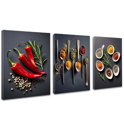 3 Piece Wrapped Canvas Print