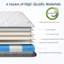 Matelas pleine grandeur mi-ferme de 12 pouces avec un dessus en tricot haut de gamme et un système de ressorts pour un confort respirant.-118875741