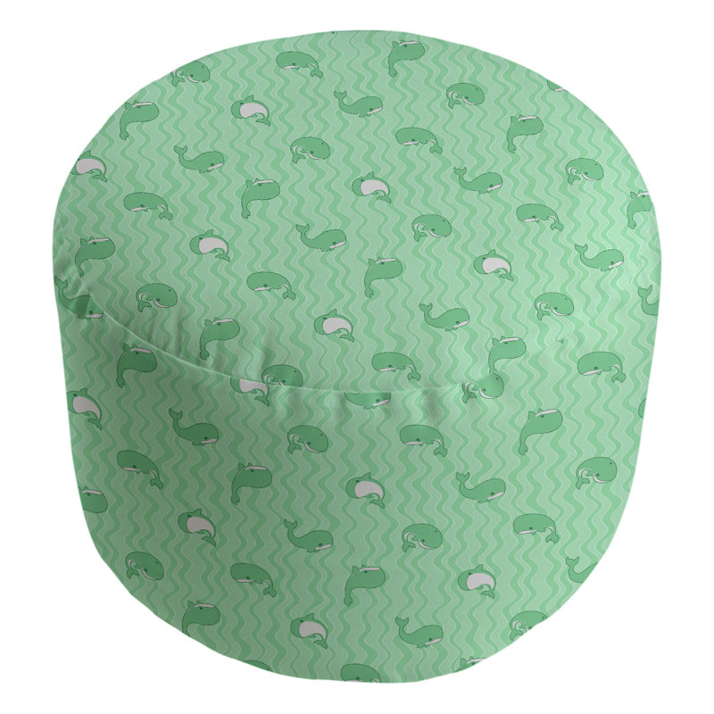Repose-pieds Avicia, Vert thé / blanc