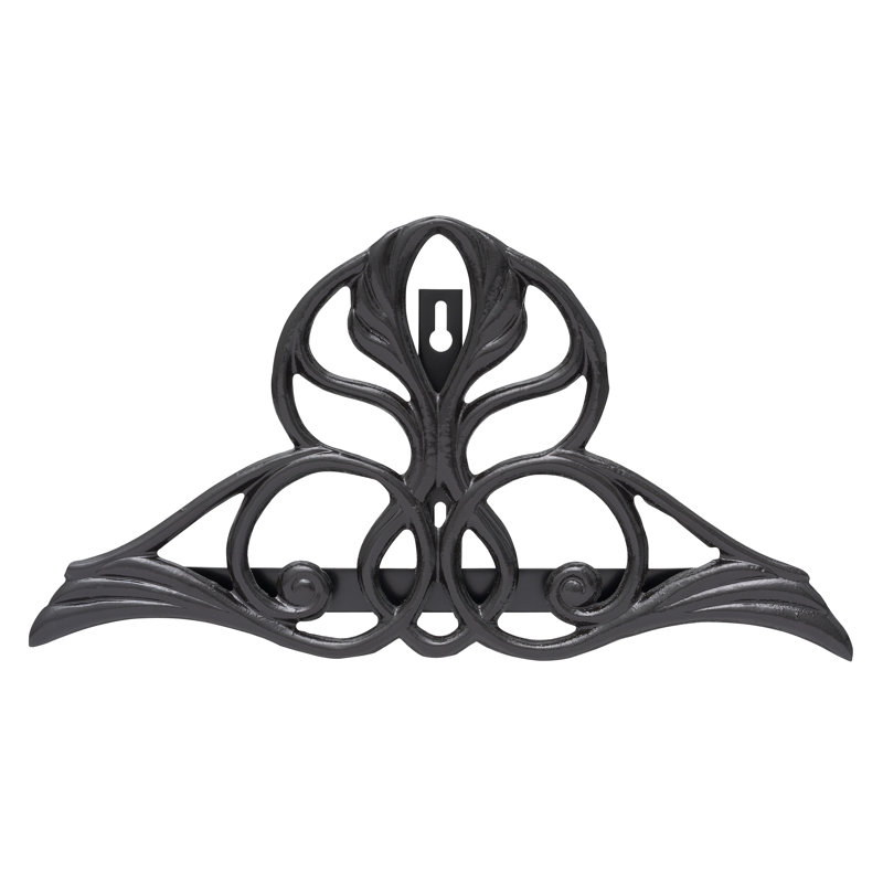 Support de tuyau mural en aluminium, Bronze français