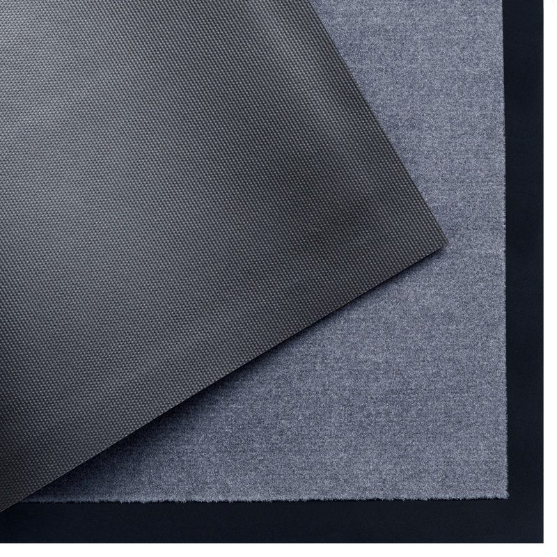 Andino 57 x 75 cm Non-Slip Indoor/Outdoor Door Mat, Grey