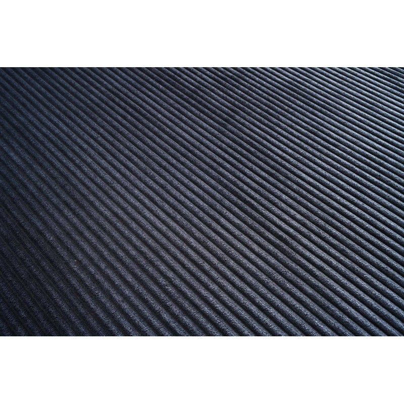 Canapé modulaire surdimensionné deux pièces, Noir, noir, noir, noir, Orienté à gauche (vu de face)