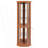 Corner Lighted Curio Cabinet, Corner Glass Cabinet, Corner Display Case-456318867