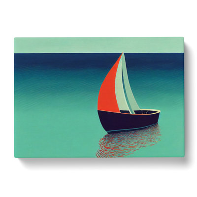 Modern Sailing Boat Vol.4 - Wrapped Canvas