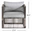 Chaise longue de patio avec coussins Avebury