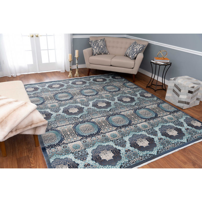 Lucha Oriental Indoor Rug, Rectangle 5'3" x 7'10"