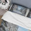 Ensemble de housse de couette en microfibre / polyester Winter Snowy Evergreen III Bedding-1926653968
