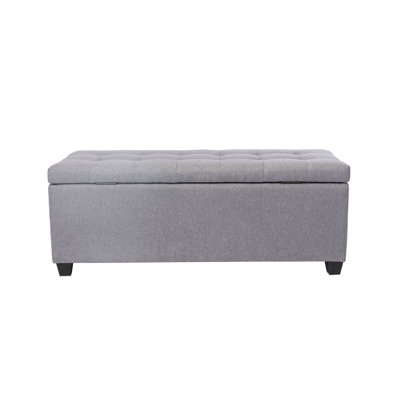 Fabric Upholstered Storage Bench