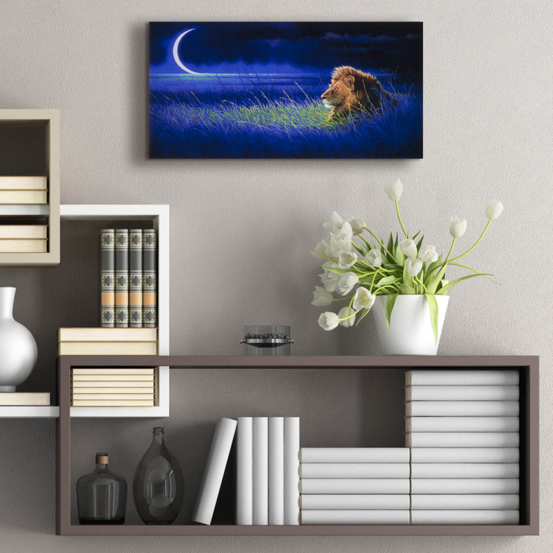 «Crescent» par Joh Naito, art mural en verre acrylique, H 12 po x l 24 po