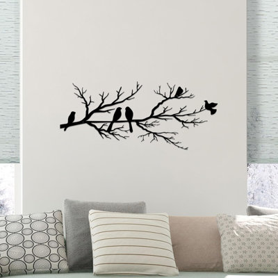 Metal Bird Wall Art