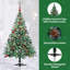 4.92' H Lighted Artificial Christmas Tree