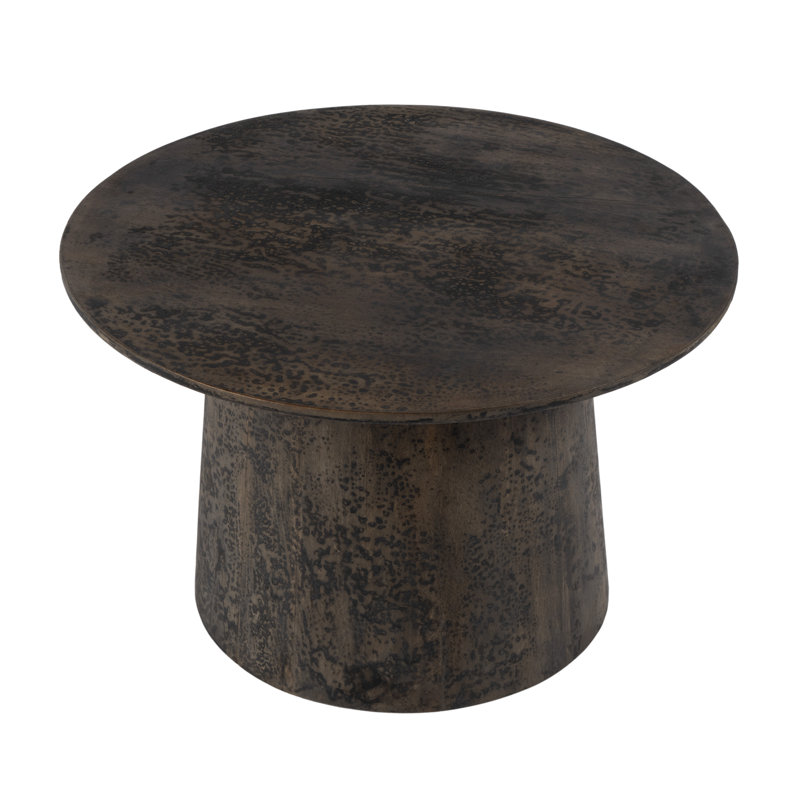 Table basse ronde H 23,5 po Hattie