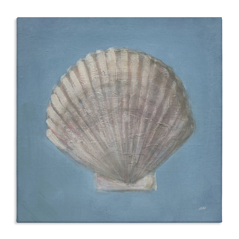 Toile de coquillage doux, design par Julia Purinton, H 17 po x l 17 po