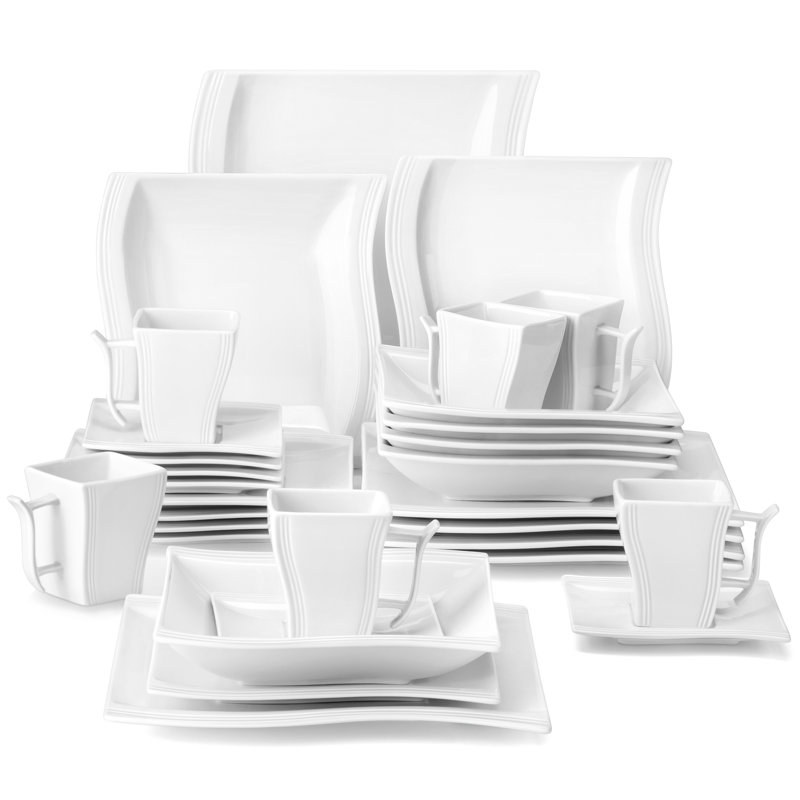 Flora 30 Piece Dinnerware Set - Thumbnail 2