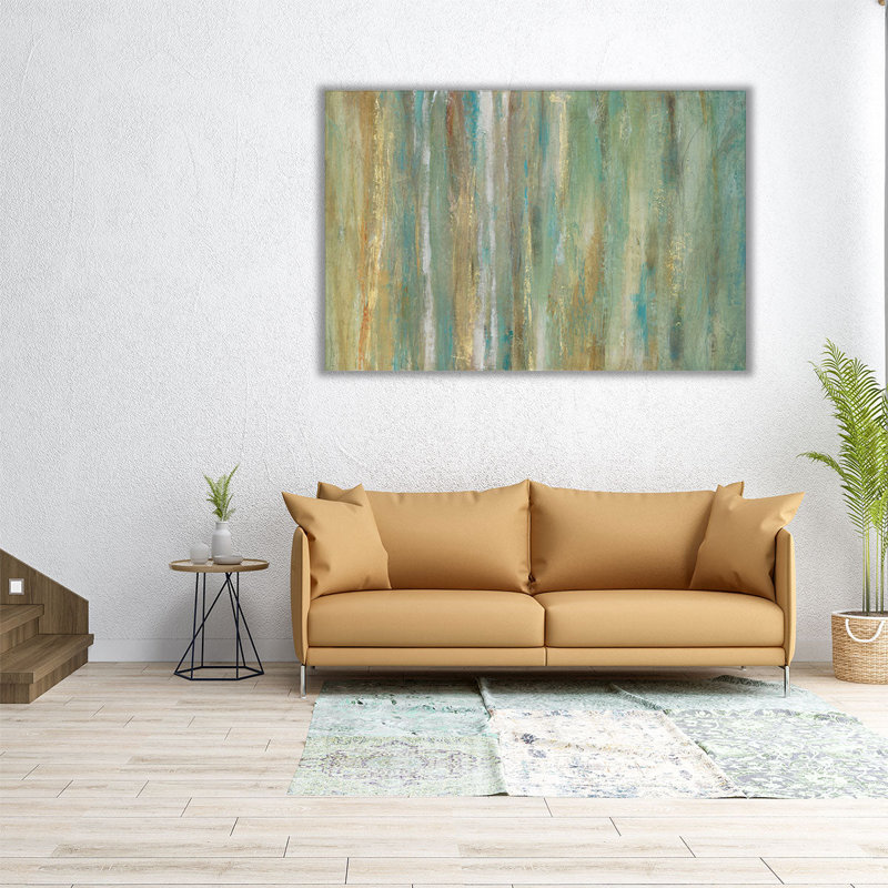 «Vertical Flow II», reproduction d'art sur toile, H 20 po x l 30 po