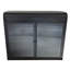 Armoire de rangement murale avec portes en verre trempé-394275519