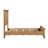 Sunstone Wood Full Size Panel Bed, Natural-1824328331