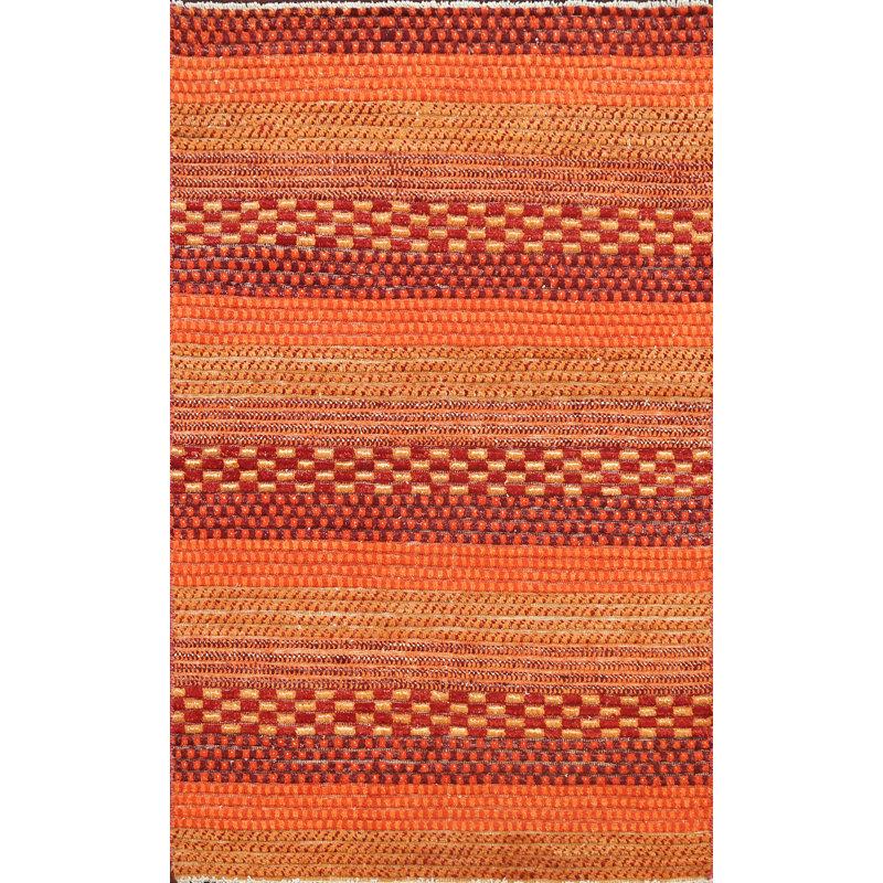 Contemporary Gabbeh  Oriental Area Rug 3x5