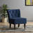 Madelyn Velvet Slipper Chair-1396547299