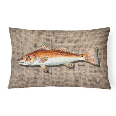 Coussin intérieur/extérieur Red Fish