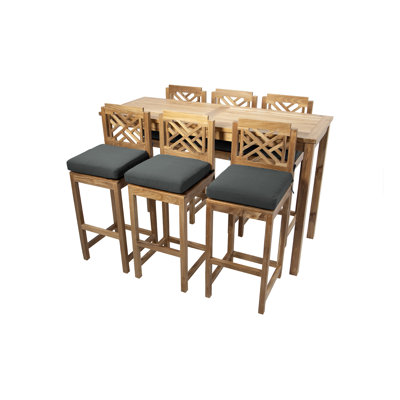 Monterey 3 - Person Solid Wood Solid Wood Top Four Leg Dining Set
