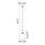 Luminaire suspendu 7 "à DEL 3CCT-182337676