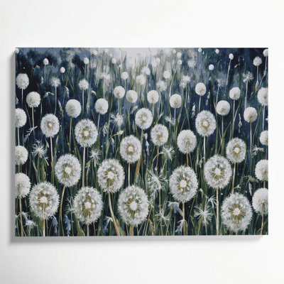 Art mural sur toile Botanical Dandelion