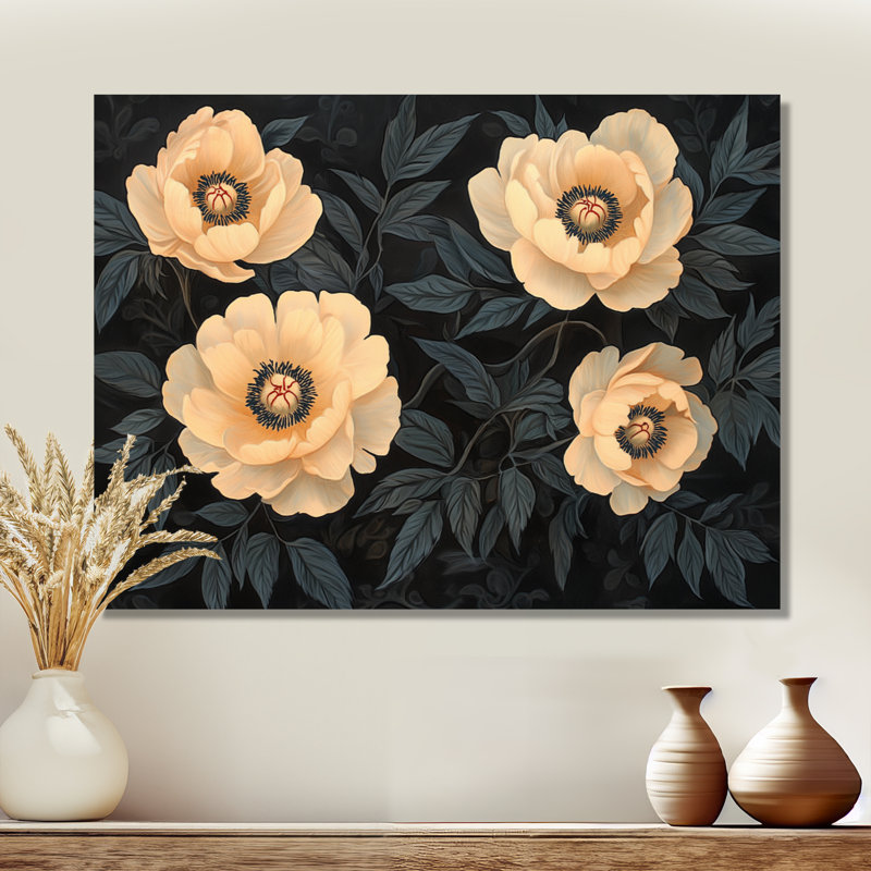 Art mural sur toile Iorwerth, H 34 po x l 44 po, Toile tendue, Ne s’applique pas