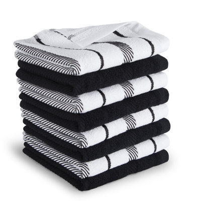 KITCHENAID Albany Dishcloth 8 Pack Set, 12"x12"