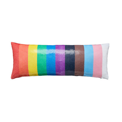 Abstract Rectangular Lumbar Cushion