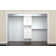 SuiteSymphony 84" W - 120" W Closet System with Drawers and Doors