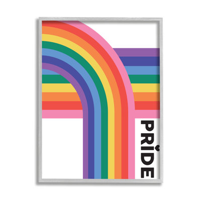 " Pride Rainbow Arch LGBTQ " by Angela Nickeas