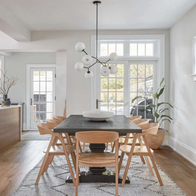 Alyzza 8 - Light Geometric Chandelier