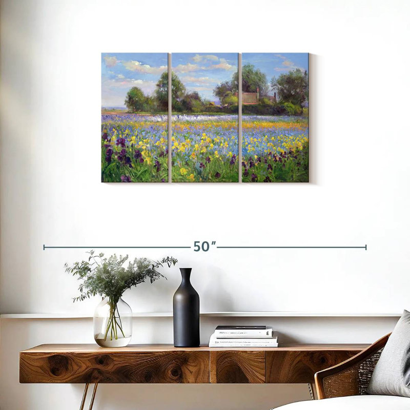 Alvord Farmstead et Iris Field, H 20 po x l 33 po