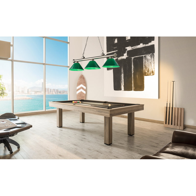 Annaleisa 3 - Light Pool Table Lights Pendant, Green