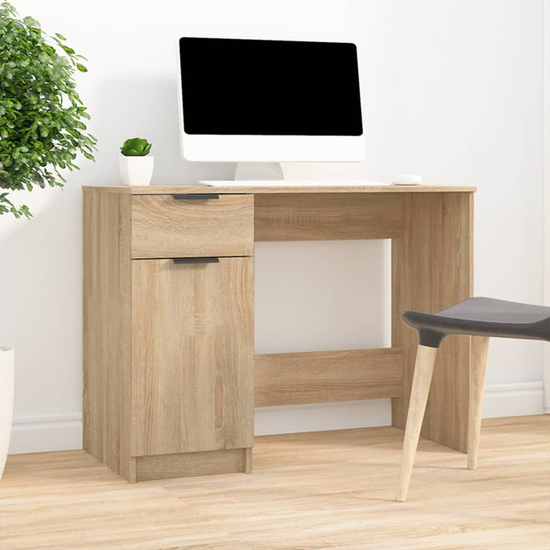 Schlenker Computer Desk, Natural