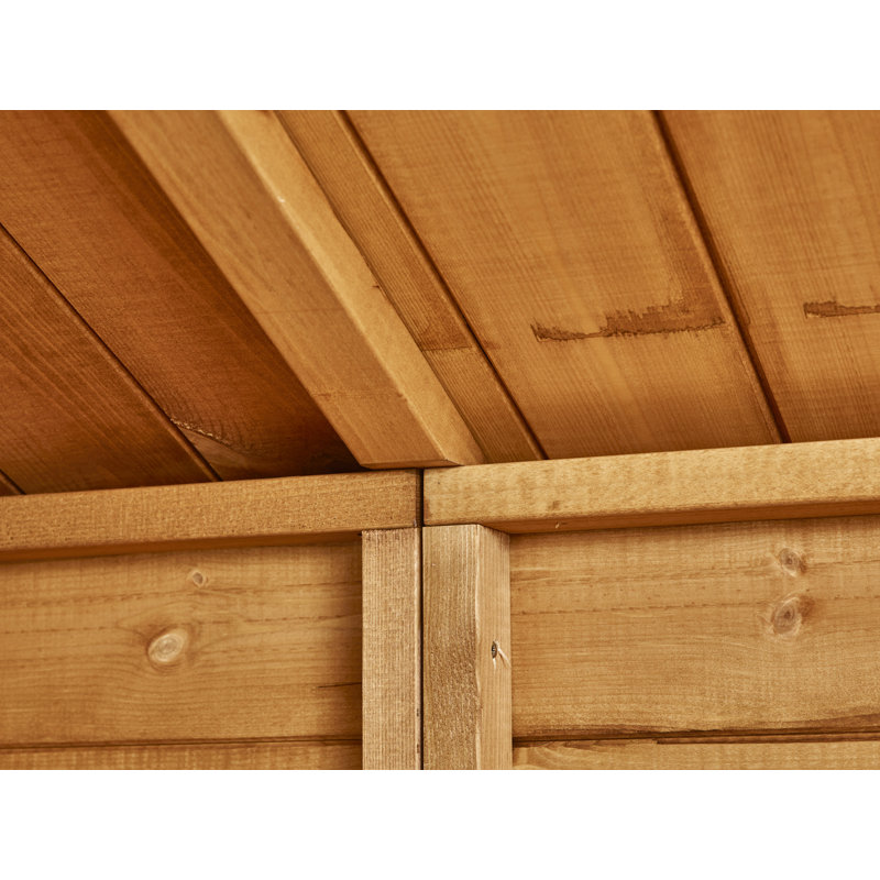 Powersheds 20 x 8ft Timber Tongue & Groove Potting Shed, Double Doors