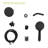 Multi Function Dual Shower Head - Shower System With 4.7" Rain Showerhead, 7-Function Hand Shower-114230310