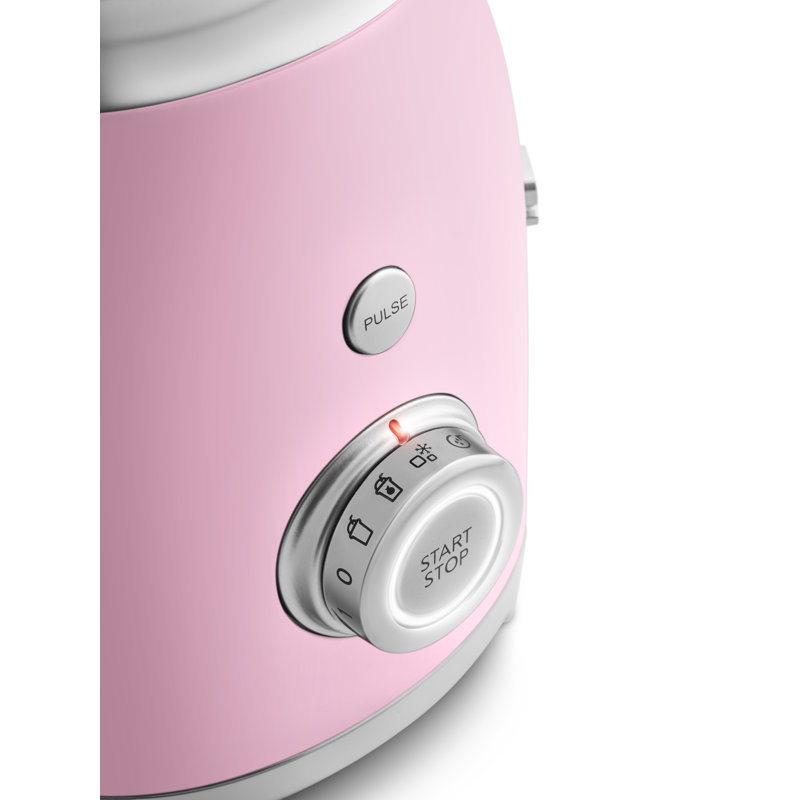 SMEG 50's Retro Style Countertop Blender, Pink