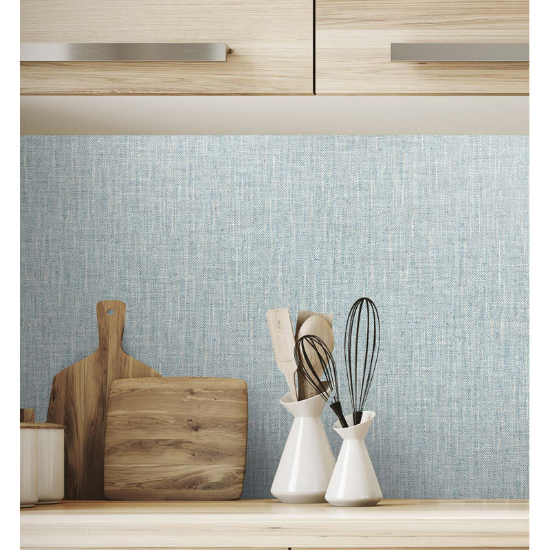 Tedlar Vinyl Wallpaper Roll, Indigo