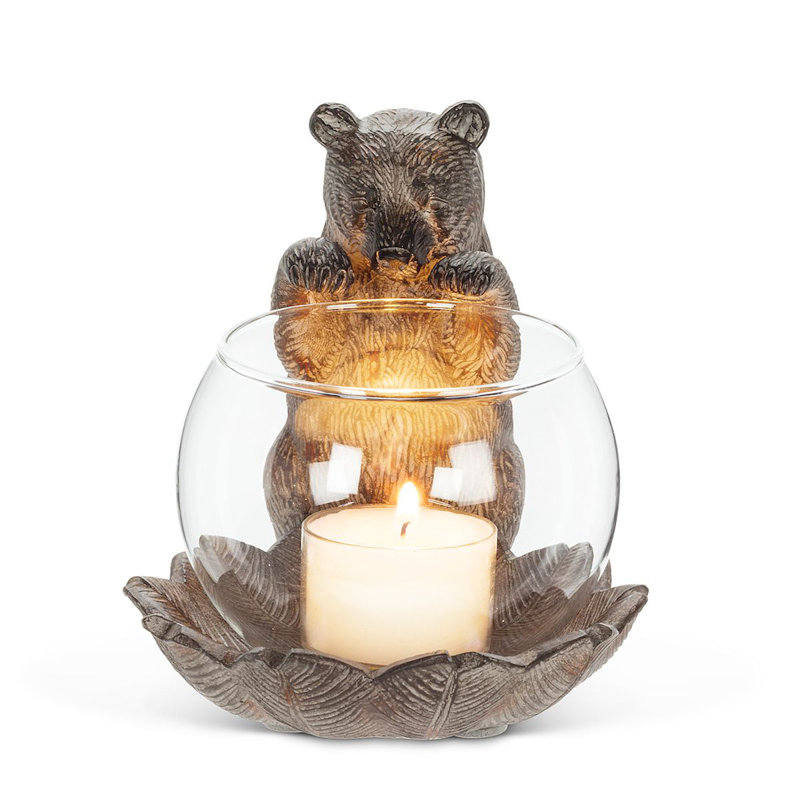 Porte-votives de table en métal 4 po