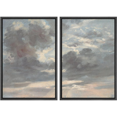 Paire de nuages éthéré 2 - pièces sur
