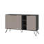 Jaycee 142 Cm Wide Sideboard | Stylish Storage Cabinet with Metal Hairpin Legs-1067773799