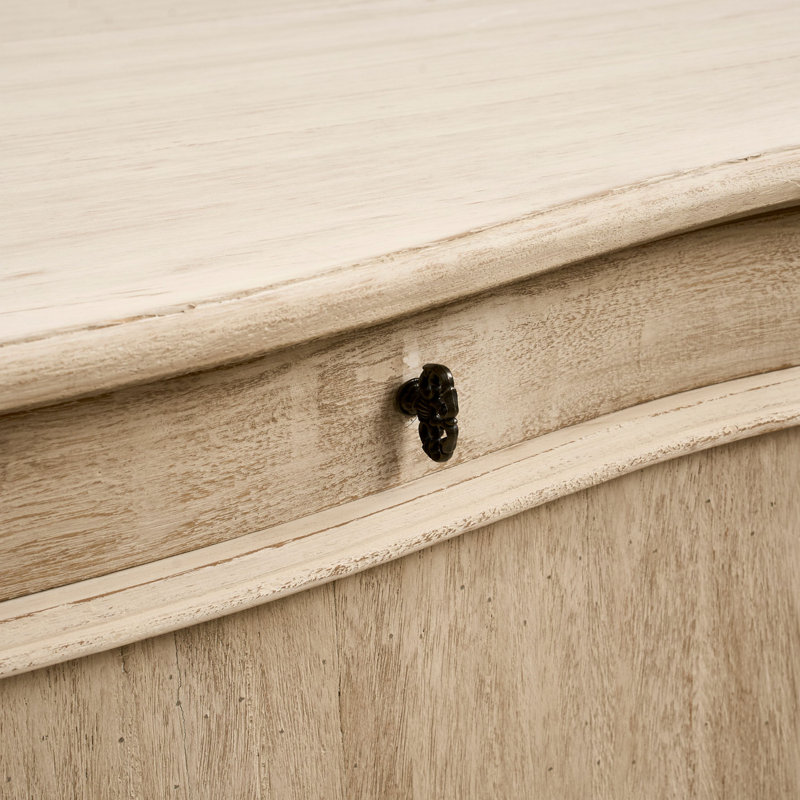 Courbe 80'' W Solid Wood Sideboard