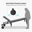 Chaise longue d'extérieur inclinable en aluminium avec roulettes et table pour chaises longues inclinables-501415749
