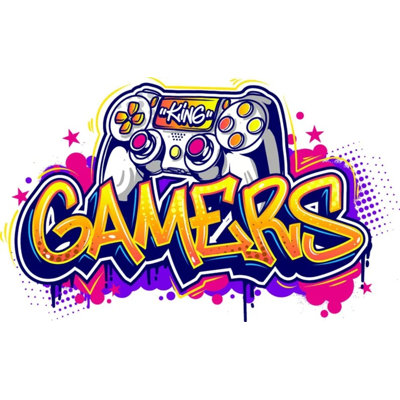 Peinture murale Graffiti Gamer