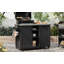 Îlot de cuisine 78,3 "avec table de barbecue pliable-1553078552